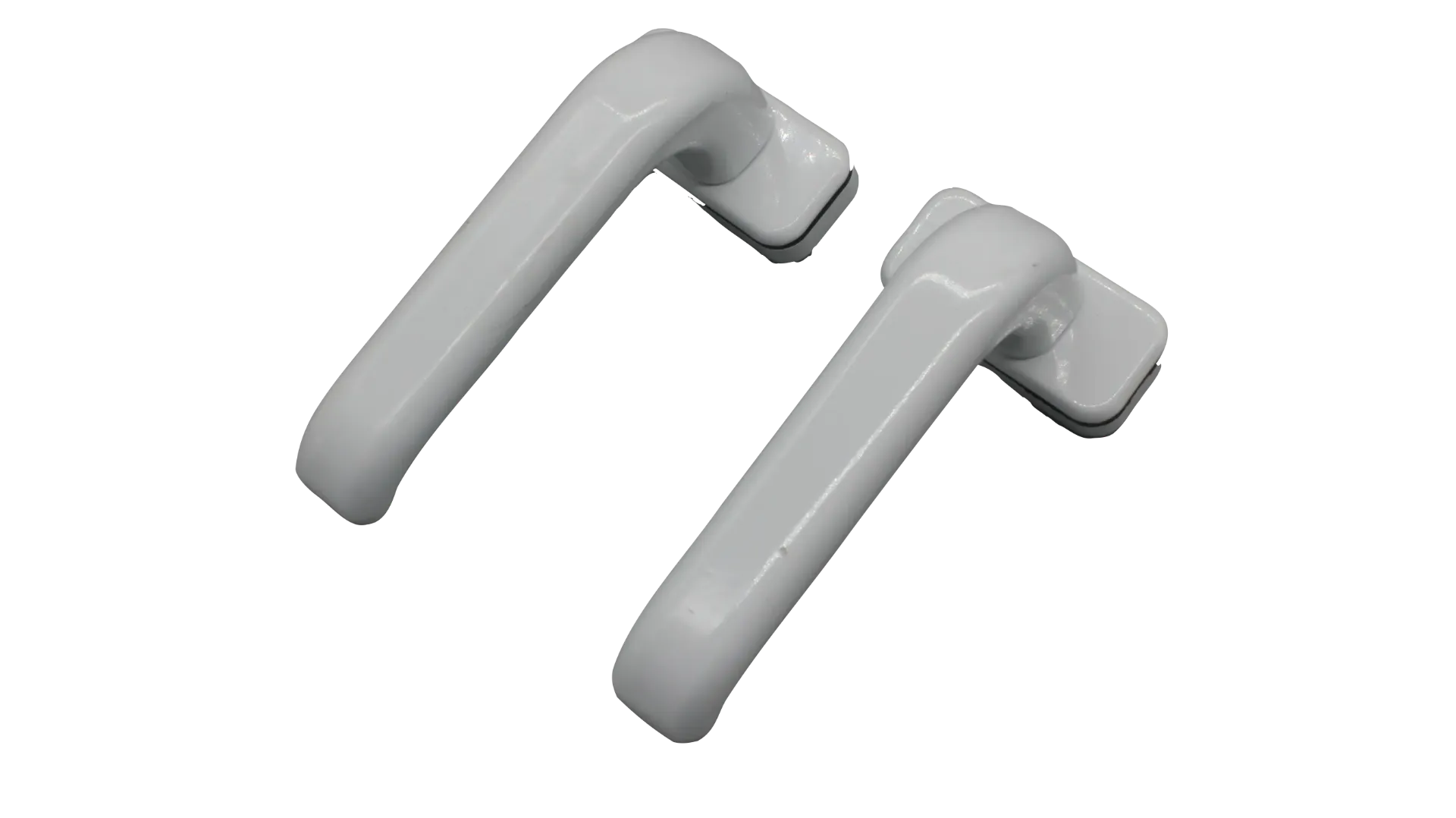 [1202] 1202 AK DOOR HANDLE 1090 WHITE 9016