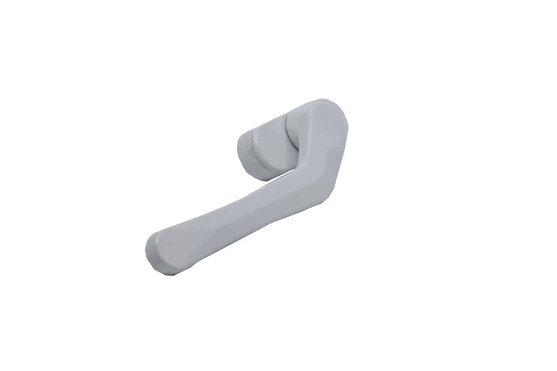 [1316] 1316 AK WINDOW HANDLE 056 WHITE 9016