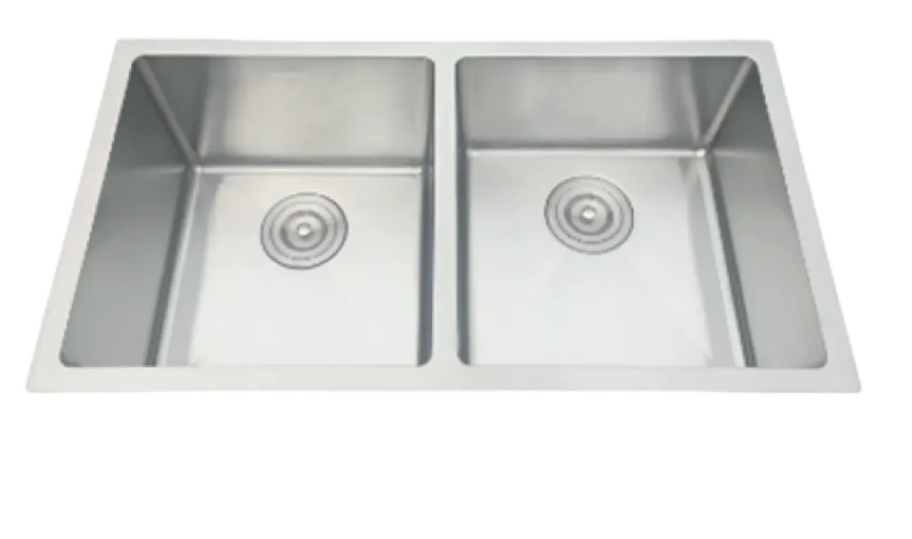 [2621] 2621 AK SINK 780*440*220 DOUBLE BOWL HAND MADE SUS316