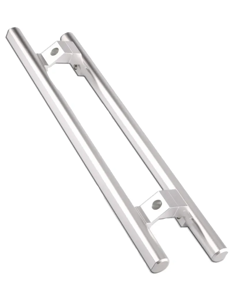 2704 AK MAIN DOOR ALUM HANDLE 9014 30CM