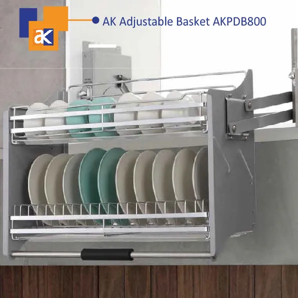 [5010] 5010 AK ADJUSTABLE PULL DOWN BASKET -800MM